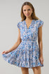 Mize Floral Toledo Tiered Mini Dress